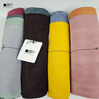 Cuir de veau suédé biologique véritable OEM pour jupes, meubles, canapés, chaussures, bagages, ceintures, costumes - Chutes et émanchons de qualité