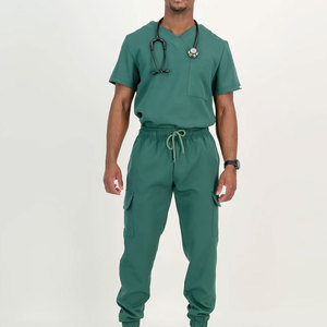 ชุดเครื่องแบบแพทย์ชุดเครื่องแบบแพทย์พยาบาลฤดูร้อน - Product Image 1