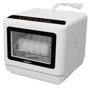 NOUVEAU Lave-vaisselle compact de qualité FAV, réservoir d'eau de 5 L, modèle de comptoir, 6 programmes de lavage, DIY industriel, aucun raccordement requis, OEM 3 - Product Image 1