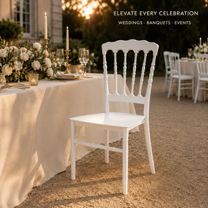 Mobilier événementiel empilable en plastique bon marché <span class=keywords><strong>chaise</strong></span> Napoléon pour événement de mariage en résine PP - Product Image 3