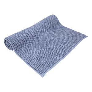 Tappetino da Bagno in Poliestere Chenille 50x80 cm Azzurro. - Product Image 5