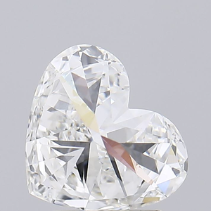 2.23ct Heart Cut Lab-Grown Diamond IGI Certified E Color VS1 Clarity Lab-Stone - Product Image 2
