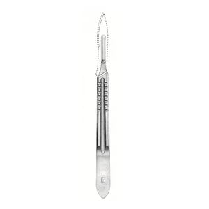 Bard Parker Instruments chirurgicaux dentaires manuels Poignée de scalpel en acier inoxydable sans support de lame 3L - Product Image 2