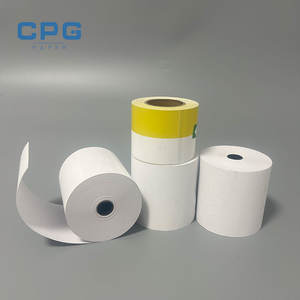 Rouleaux de papier thermique direct pour systèmes de point de vente, papier de facturation pour restaurants, 80 mm, sans BPA, certifié ISO, haute luminosité, approvisionnement OEM - Product Image 1