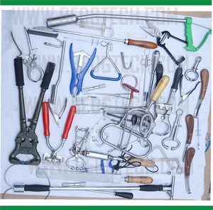Conjunto de Instrumentos Obstétricos Veterinarios para Animales Grandes, Conjunto Completo de Instrumentos para Obstetricia en Práctica Veterinaria de Animales Grandes - Product Image 2