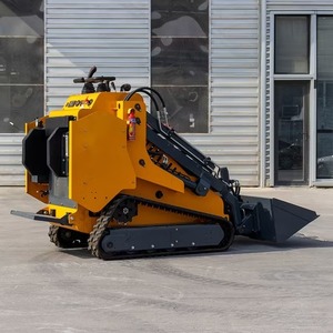 Premium Quality ASV Kubota Diesel Skid Steer Loader Mini Crawler Front Loader Backhoe Loader PLC Engine High Load Moment - Product Image 3