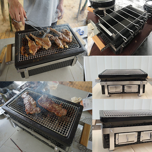 MCD 2023 grille de table en céramique japonaise Hitachi grille rectangulaire ronde <span class=keywords><strong>four</strong></span> <span class=keywords><strong>Kamado</strong></span> - Product Image 5