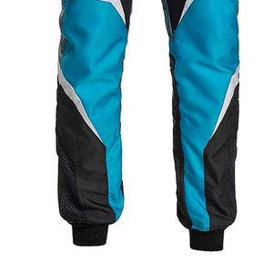 Combinaison de karting respirante personnalisée pour pilotes de course Fabricant OEM % Polyester ignifuge Style FIA Disponible en gros - Product Image 6