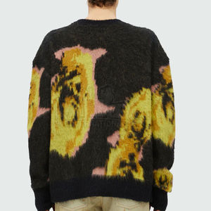 Suéter clásico de mohair para hombre, jersey de manga larga, cálido, suave, cómodo, prendas de punto, Otoño Invierno, traje diario informal - Product Image 2