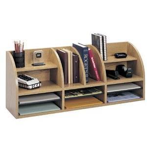 กล่องจัดเก็บเอกสารแบบอยู่กับที่ทำด้วยมือทำจากไม้กล่องจัดระเบียบสำหรับวางบนโต๊ะ - Product Image 3