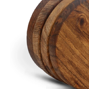 Sous-verres décoratifs en bois gratuits personnalisables pour table élégant abordable nouveau modèle tapis et tampons décoratifs pour la maison - Product Image 5