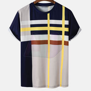 Camiseta para Hombre Más Vendida, 100% Algodón, Ligera, Ecológica, de Secado Rápido, Cuello Redondo, Ajuste Casual para un Estilo Diario Sencillo - Product Image 1