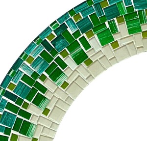 The CRAFT EXIM Eco-Friendly <b>Art</b> Deco MDF <b>Mosaic</b> Mirror Frame Wall Mounted home Decor - Product Image 5