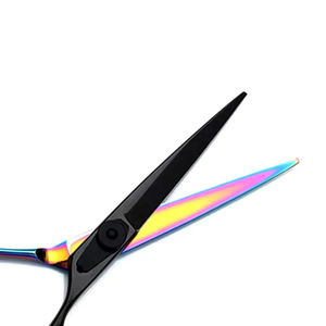 Juego de Tijeras de Peluquería Profesionales de Alta Calidad, Acero Inoxidable, para Diestros, Mango Mediano, Hoja Afilada de Goma - Product Image 5