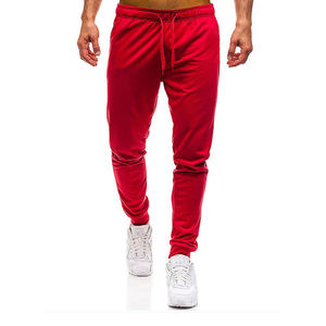 Pantalons de survêtement décontractés pour hommes, tissu en polaire doux, taille élastique, jogging confortable, respirant, séchage rapide, port quotidien, tendance streetwear - Product Image 1