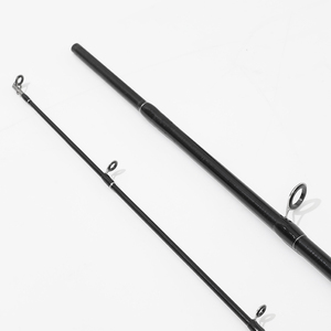 Canne à pêche en fibre de verre 2 pièces 2,4 m Poignée EVA Action moyenne rapide Poignée fendue pour la pêche en eau salée au lancer de leurres Bar de mer Rivière Lac - Product Image 3