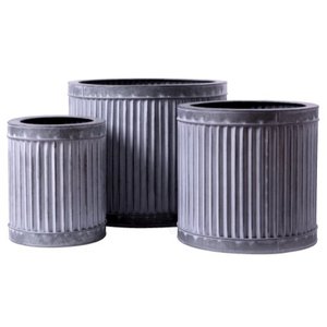 Best Price Modern Design <b>Square</b> Garden <b>Pots</b> High Quality Indian Handicrafts Galvanized Flower Planters Customized Home Nursery - Product Image 4