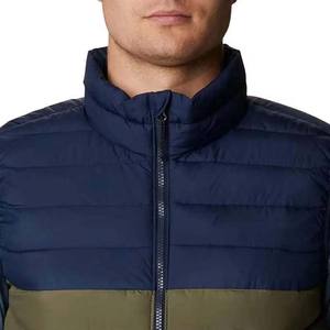 OEM Custom Canvas Waterproof Breathable Reversible Puffer <b>Vest</b> Jacket for <b>Men</b> Winter Sleeveless Outerwear <b>Multi</b> Pockets High - Product Image 4