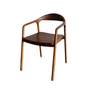 Chaises de restaurant en teck vieilli de haute qualité, finition soignée, robustes et durables, à prix de gros. - Product Image 2