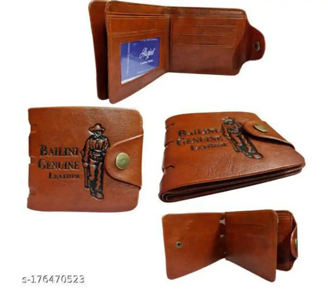 Dompet pria kulit kualitas tinggi Premium dengan motif koboi dompet kulit antik aksesori pria dompet mode siap dikirim