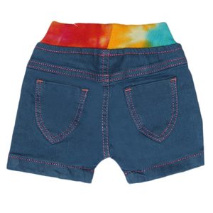 Short en jean pour filles nouveau-nées - Bleu - Product Image 3