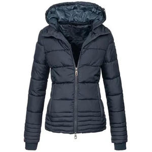 <b>Women's</b> <b>Lightweight</b> Oversize Puffer <b>Jacket</b> Custom Color <b>Waterproof</b> Breathable Polyester Nylon Casual Embroidery Low MOQ - Product Image 4