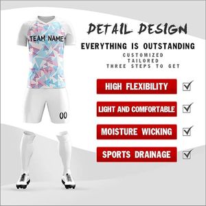Nuevo Conjunto de Uniforme de Fútbol Ligero Unisex para Entrenamiento de Verano 2025, Personalización Completa, Sublimación de Moda - Product Image 3