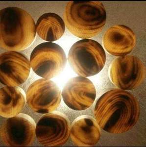 Botones de Cuerno de Búfalo Naturales Hechos a Mano, Ecológicos, de Alta Calidad, Color Natural, Modernos, de 16mm-29mm para Bodas y Festividades - Product Image 3