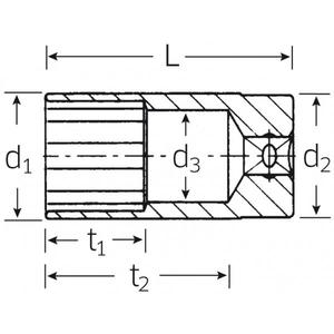 Stahlwille 3/8'' Drive Inch <b>Sockets</b> Long Lasting Product Category - Product Image 2