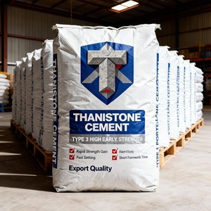 สีเทาซีเมนต์ OPC 32.5 42.5 52.5ปูนซีเมนต์ปอร์ตแลนด์ที่แข็งแกร่งสำหรับฐานรากของอาคาร - Product Image 3