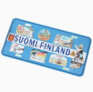 Plaque métallique gaufrée 3D personnalisée pour <span class=keywords><strong>moto</strong></span>, plaque de véhicule vierge pour la fête des pères. - Product Image 4