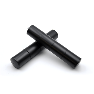 Patas de Cama Ajustables de Plástico con Tornillo M8, Patas de Cama Ajustables en Altura de Cuatro Partes, Color Negro Mate, 12 Pulgadas - Product Image 1