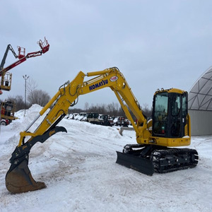 Hot <b>Sale</b> Brand New 2023 Komatsu PC88MR-11 Mini Excavator with FPT Engine 3 Ton Operating <b>Weight</b> 26kW Power - Product Image 1