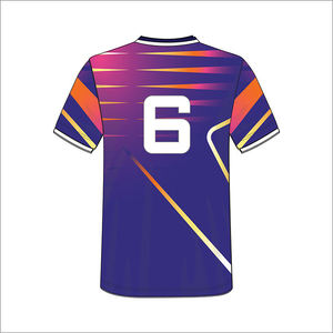 Camiseta Deportiva Casual de Microfibra de Secado Rápido Personalizada OEM, Jersey de Maratón Sublimado con Diseño Estampado - Product Image 2