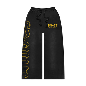 Pantalones Deportivos de Felpa de Algodón 2026 al por Mayor, Personalizables, Pantalones Acampanados Desgastados, Ropa Casual - Product Image 3