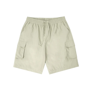 Pantalones cortos de carga holgados informales de moda para hombre, transpirables, de poliéster, Spandex, hasta la rodilla, patrón bordado, ropa de calle, servicio OEM - Product Image 5
