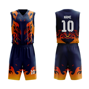 Uniforme de Baloncesto Unisex con Logotipo Personalizado, Ropa Deportiva para Adultos, 100% Poliéster, Absorbe la Humedad, Secado Rápido, Transpirable, Antibacteriano - Product Image 4
