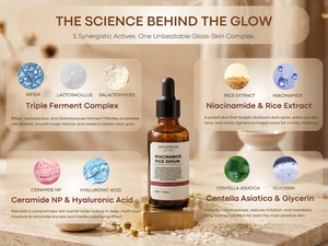 Sérum à l'extrait de riz Bifida et à la niacinamide pour une peau éclatante et une texture affinée, marque privée - Product Image 6