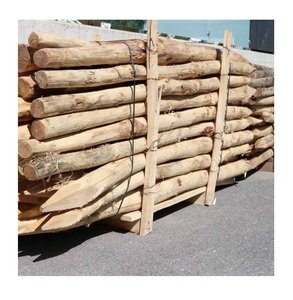 Poteaux ronds en acacia |   Bois du Portugal - Product Image 1