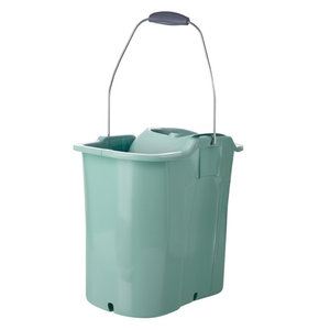 AURORA Sage 8101474814 <b>Mop</b> <b>Bucket</b> with Wringer 20L Steel <b>and</b> Metal Heavy-Duty Portable Cleaning <b>Bucket</b> with Handle for Home Use - Product Image 2