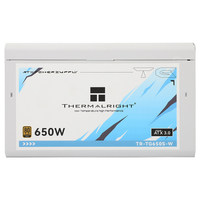 Alimentation électrique pour ordinateur de bureau Thermalright TR-TG650S-W 650W 80PLUS Gold Non-Modulaire ATX3.0 Blanche Vente en gros