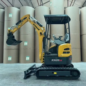 2 tấn bager excavadora Hyundai scavatore Mini Crawler Digger <span class=keywords><strong>Kubota</strong></span> động cơ biến chuyển piston bơm - Product Image 1