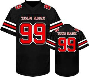 Personalizar camiseta de fútbol americano sublimado cosido bordado Rugby Deportes Fútbol camisetas de fútbol - Product Image 3