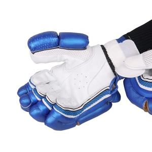 Guantes de bateo de críquet de cuero PU de alta calidad personalizados al por mayor duraderos y ligeros con agarre extra práctica de partido profesional - Product Image 3