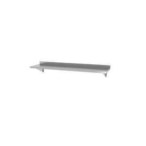 HENDI 1200x300x(H)250mm <b>Wall</b> <b>Shelf</b> with 2 Brackets - Product Image 1