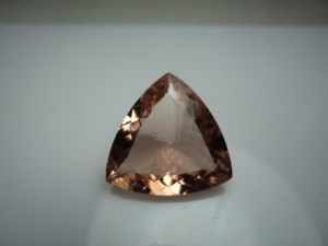 Piedras preciosas de tamaño calibrado sueltas de corte trillón facetado de morganita Natural 100% de calidad súper fina para uso de joyería al por mayor - Product Image 2
