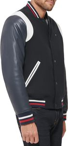 Blouson aviateur en laine à motif classique pour hommes entièrement personnalisable Street Wear Style Letterman Design Canvas Utilisation hivernale Vente en gros - Product Image 3