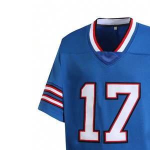 Maillot de football américain en tissu polyester durable, motif personnalisé, coupe confortable, maillot à hublot, idéal pour les équipes et les joueurs - Product Image 3