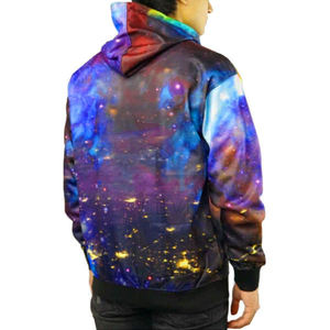 Sudadera con Capucha Personalizada para Hombre, Sublimada y Bordada, Transpirable, de Forro Polar 3D, Antipilling, Mezcla de Algodón, Térmica - Product Image 2