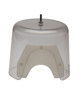Capuchon à oxygène transparent avec embout pour une oxygénothérapie contrôlée dans les contextes médicaux de soins intensifs néonatals et pédiatriques - Product Image 2